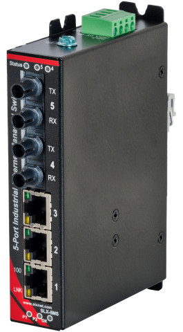 HMS Networks - N-Tron SLX-5MS-4ST | Switch manageable 5 ports
