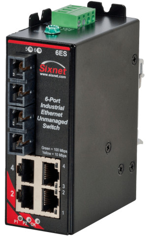 HMS Networks - N-Tron SLX-6ES-5SCL | Switch 6 ports fibre 60 km