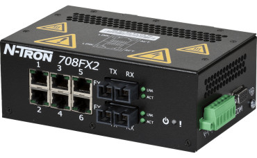 708FXE2-SC-40 Switch Ethernet Industriel Manageable 8 Ports