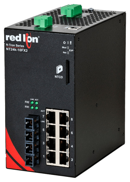 NT24K-10FXE2-SC-15 Switch Ethernet Industriel Manageable Gigabit