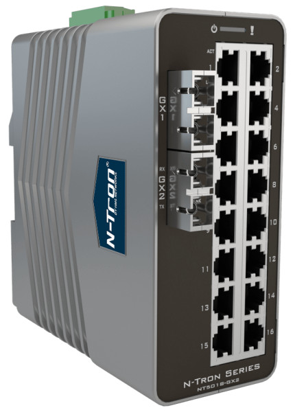 HMS Networks - N-Tron NT-5018-GX2-SC40 | Switch Gigabit 18 ports