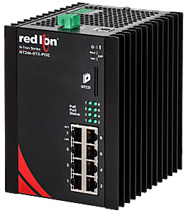 NT24K-8TX-POE Switch manageable 8 ports Gigabit PoE+ industriel