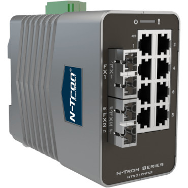 HMS Networks - N-Tron NT-5010-FX2-SC15 Switch Gigabit Manageable
