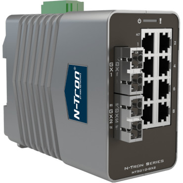 HMS Networks - N-Tron NT-5010-GX2-SC80 Switch Gigabit Manageable Industriel