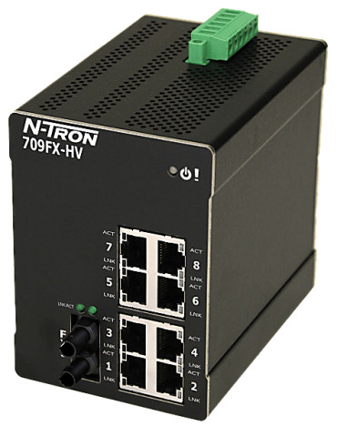 709FXE-ST-80-HV | Switch Ethernet Industriel 9 ports Manageable