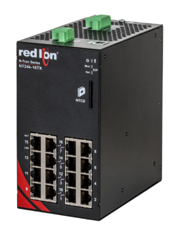 HMS Networks - N-Tron NT24K-16TX | Switch manageable 16 ports Gigabit