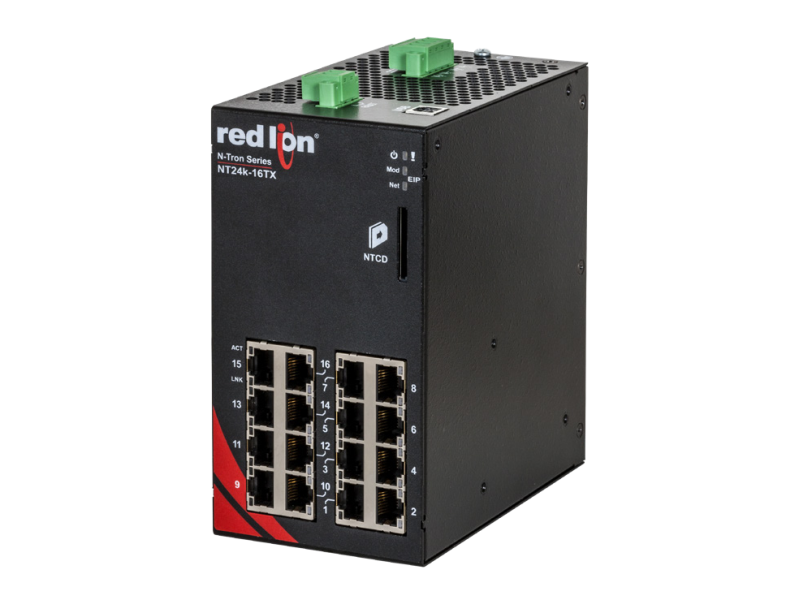 HMS Networks - N-Tron NT24K-16TX-PT | Switch Gigabit 16 Ports