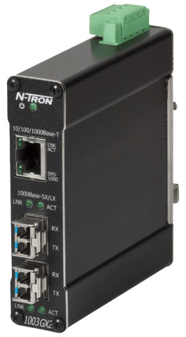 1003GX2-LX-80 | Switch Gigabit 3 ports fibre 80km industriel