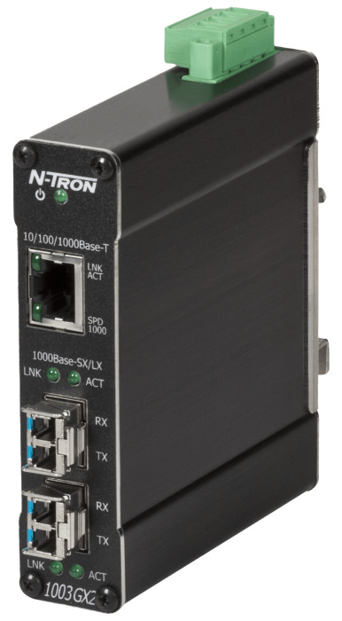 1003GX2-B - Switch Gigabit industriel 3 ports N-Tron