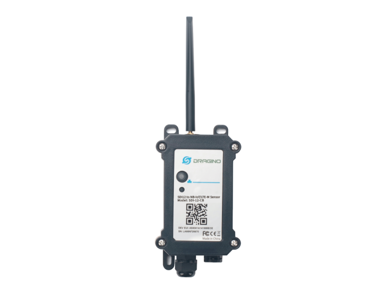 Dragino SDI-12-CB/CS - Convertisseur SDI-12 vers NB-IoT LTE-M