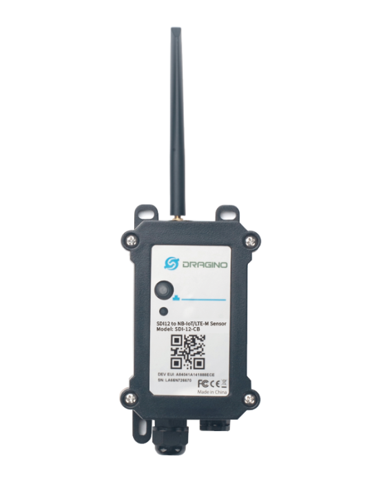Dragino SDI-12-CB/CS - Convertisseur SDI-12 vers NB-IoT LTE-M