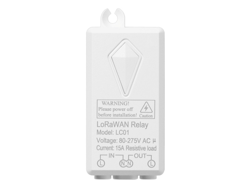 Dragino LC01 - Relais LoRaWAN 15A pour commande électrique à distance
