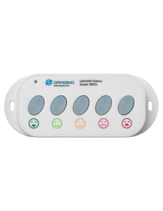 Dragino PB05-L Bouton Poussoir LoRaWAN 5 Touches IP20