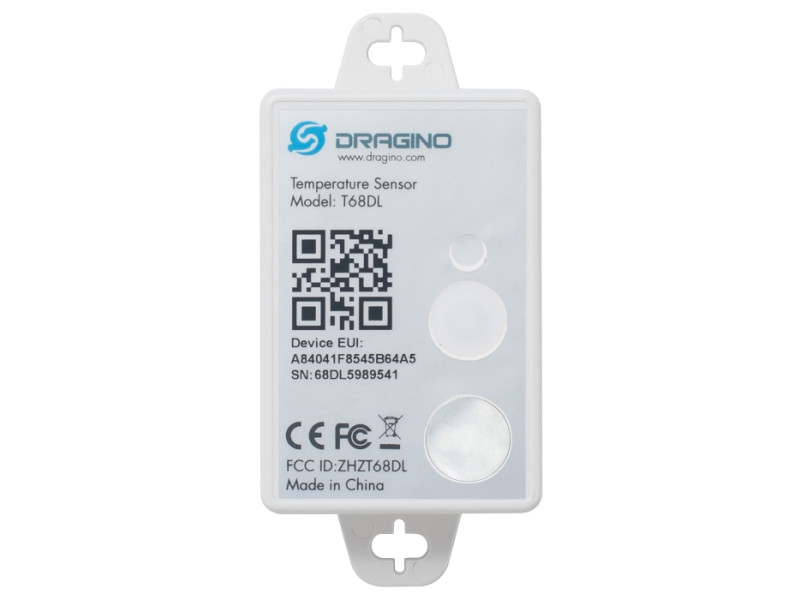 Dragino T68DL - Capteur température LoRaWAN IP68 autonomie 10 ans