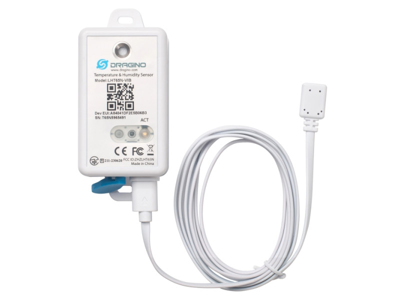 Dragino LHT65N-VIB : capteur LoRaWAN température vibration