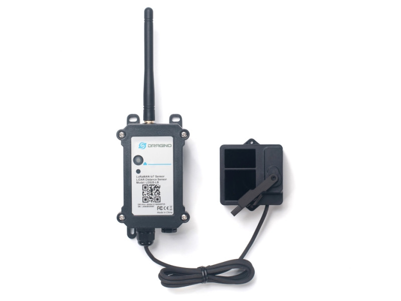 Dragino LDS25-LB/LS : Capteur Distance LiDAR ToF Auto-Nettoyant 25m
