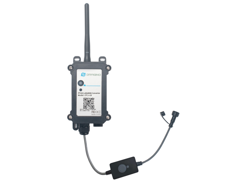 Dragino LTC1/LTC2-LB/LS - Transmetteur température LoRaWAN PT100