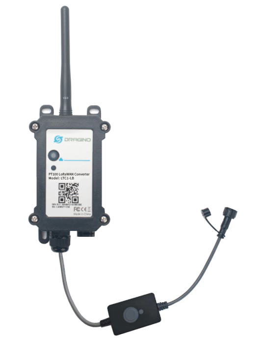 Dragino LTC1/LTC2-LB/LS - Transmetteur température LoRaWAN PT100