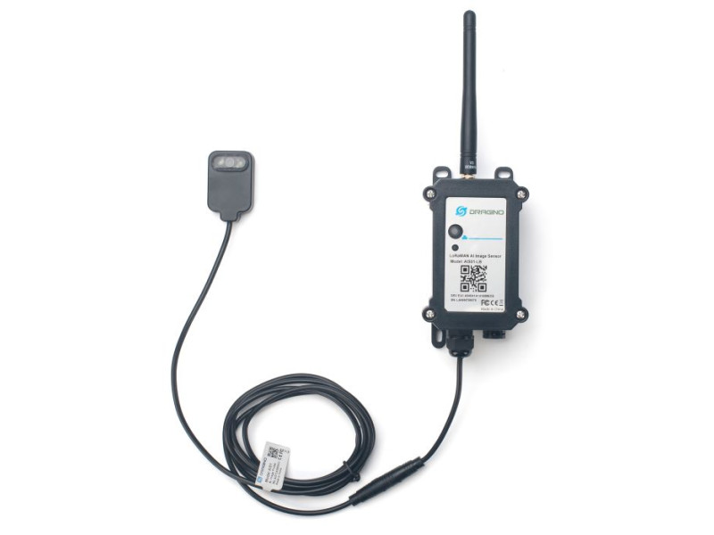 Dragino AIS01-LB capteur LoRaWAN reconnaissance d'image IA