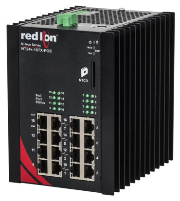 NT24K-16TX-POE-PT Switch Gigabit 16 ports PoE+ manageable