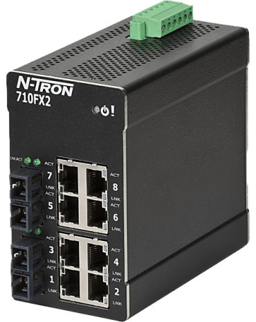 710FXE2-SC-15-HV | Switch industriel 10 ports manageable N-Tron
