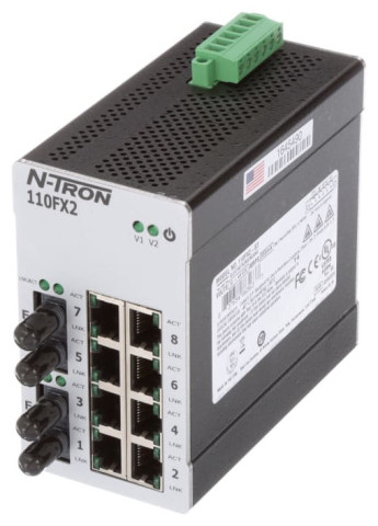110FXE2-ST-40 Switch Ind. Fibre HMS Networks - N-Tron