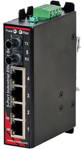 HMS Networks - N-Tron SLX-5ES-2ST | Switch Ethernet Industriel