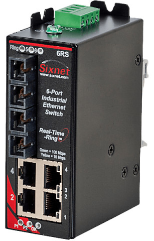 SLX-6RS-5SC-D1 Switch Ethernet industriel manageable 6 ports