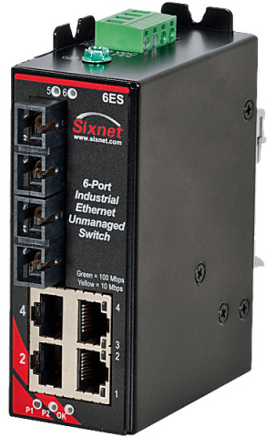 HMS Networks - N-Tron SLX-6ES-4SC | Switch Industriel 6 ports
