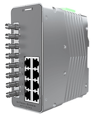 HMS Networks - N-Tron NT-112-FX4-ST80 | Switch 12 ports fibre