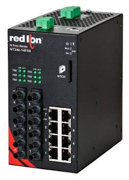 HMS Networks - N-Tron NT24K-14FXE6-ST-80 Switch Gigabit manageable