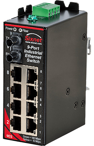 HMS Networks - N-Tron SLX-9ES-2ST | Switch 9 ports non manageable