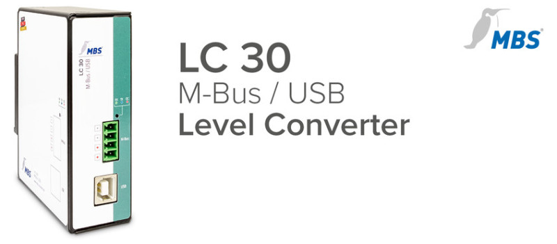 MBS LC 30 (réf. 3-0027) — Convertisseur M-Bus/USB 30 charges