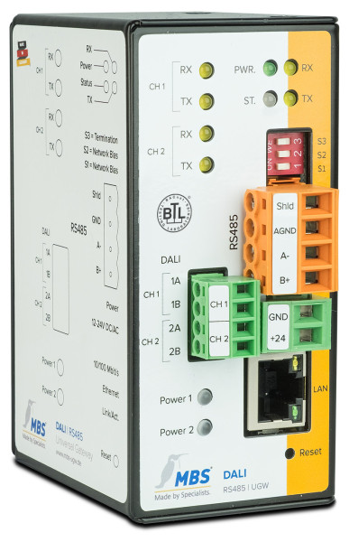 MBS CAP-I-62386 — Interface USB pour réseaux DALI