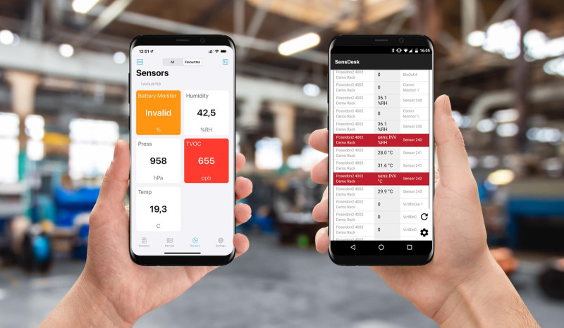 HWgroup HWg Monitor - Application mobile supervision IoT