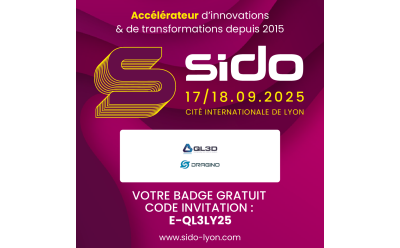 QL3D sera présent au SIDO 2025 avec Dragino