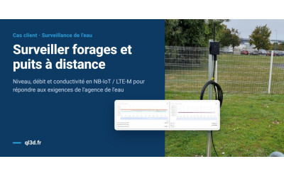 Surveiller à distance forages, puits et qualité de l'eau